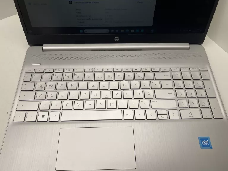 LAPTOP HP 15S-FQ3207NG NIEMIECKA KLAWIATURA