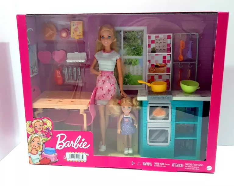 BARBIE SIOSTRY WSPÓLNE PIECZENIE ZESTAW
