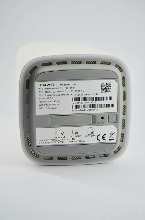 ROUTER HUAWEI H122-373 5G CPE PRO 2