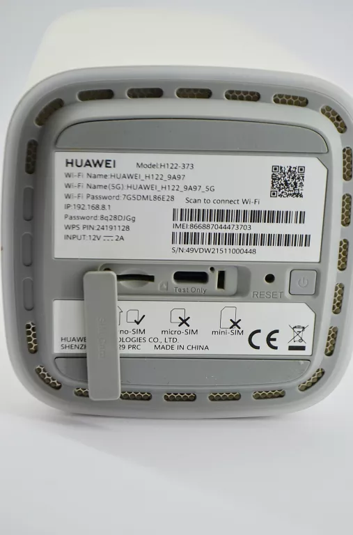 ROUTER HUAWEI H122-373 5G CPE PRO 2
