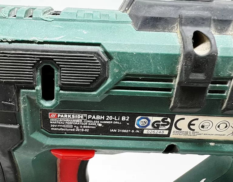 PARKSIDE WIERTARKA UDAROWA NA SDS PABH 20-LI B2