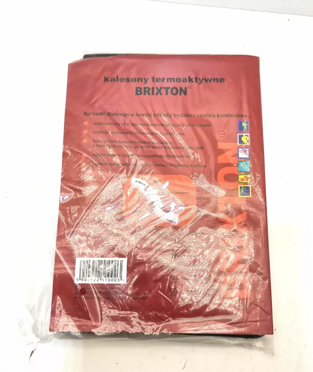 KALESONY TERMOAKTYWNE BRIXTON CZARNE R. S