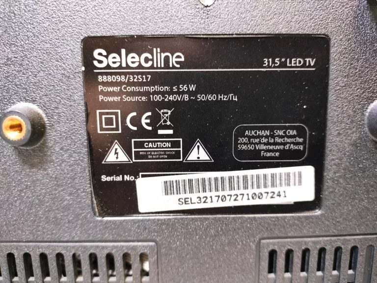 TELEWIZOR SELECLINE 31,5'' LED TV 888098/32S17