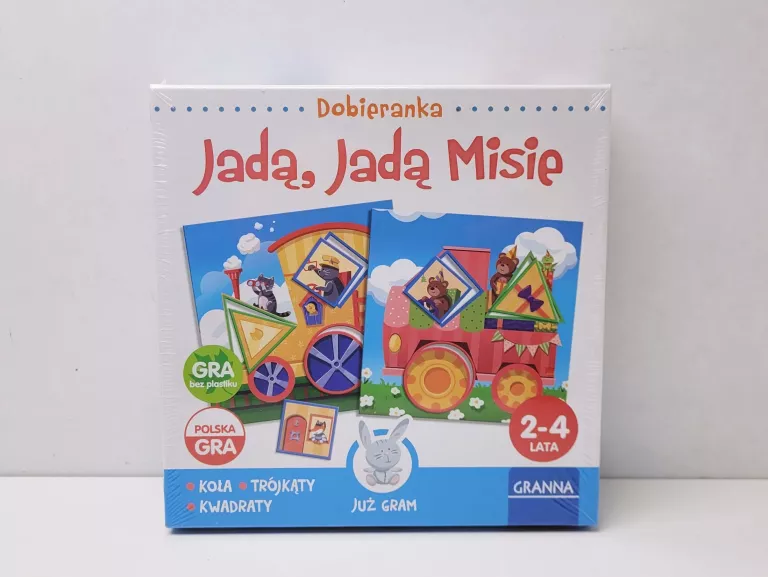 GRA DLA DZIECI JADĄ, JADĄ MISIE GRANNA (FOLIA)