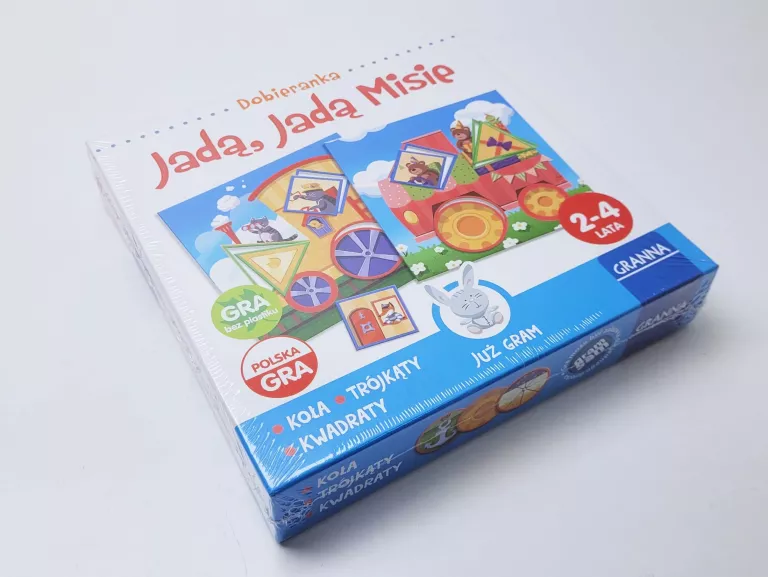 GRA DLA DZIECI JADĄ, JADĄ MISIE GRANNA (FOLIA)