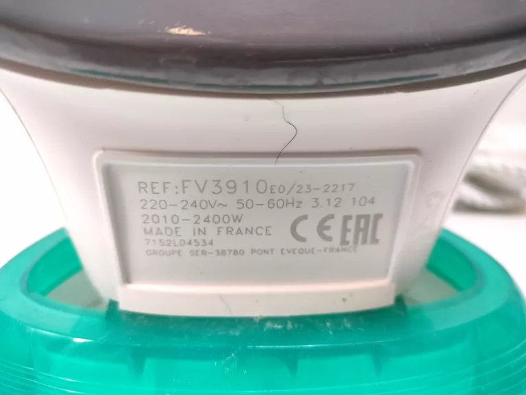 ŻELAZKO TEFAL EASYGLISS FV3910/KPL