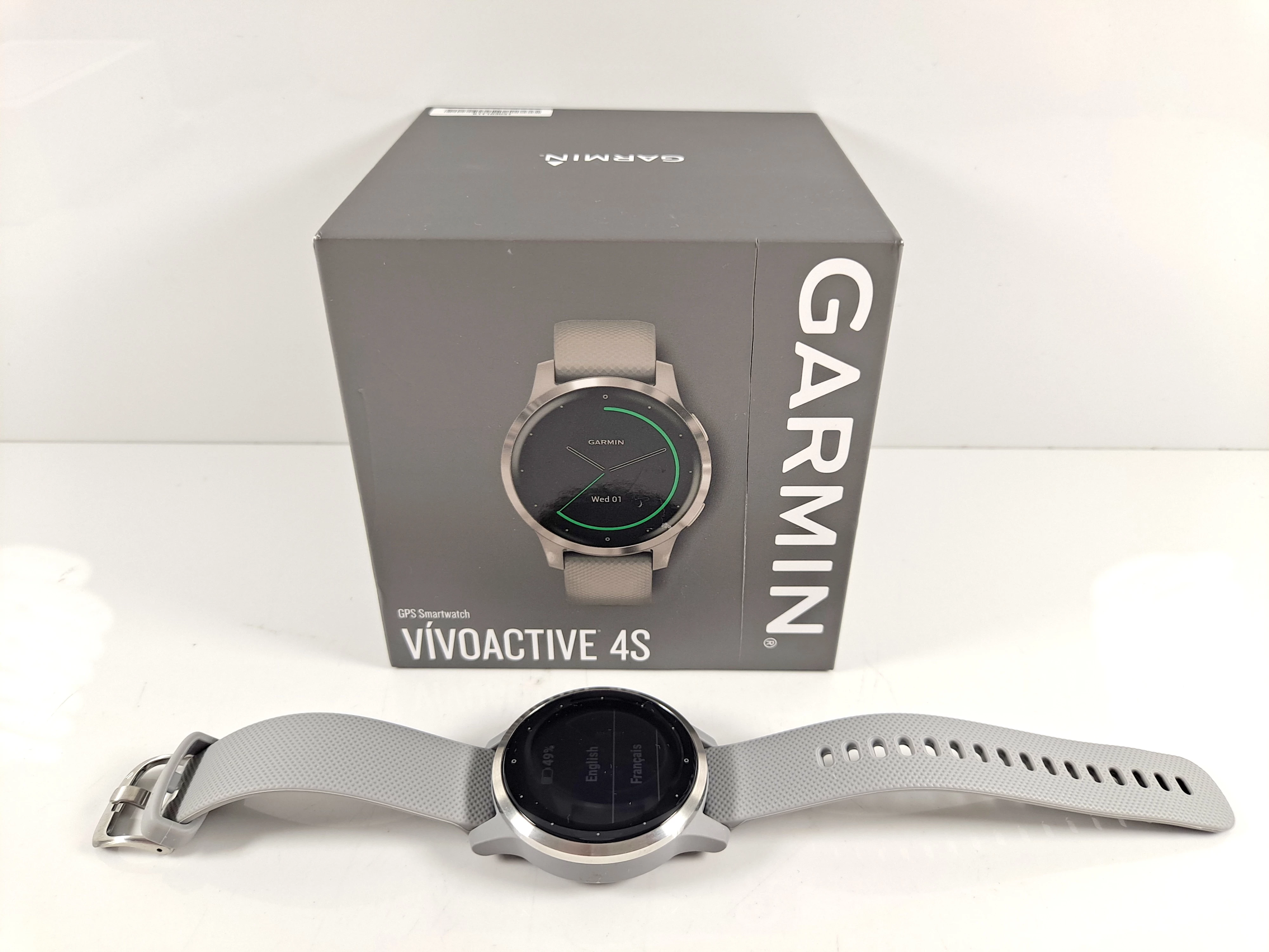 garmin-vivoactive-4s-szary-stan-uzywany