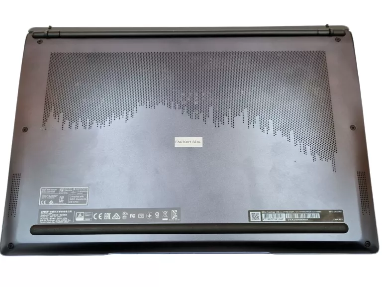 LAPTOP MSI PRESTIGE 14EVO I7-1185G7 16GB 512GB SSD IRIS XE MS-14C4 WIN11