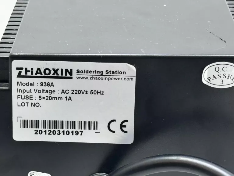 STACJA LUTOWNICZA ZHAOXIN 60W 936A