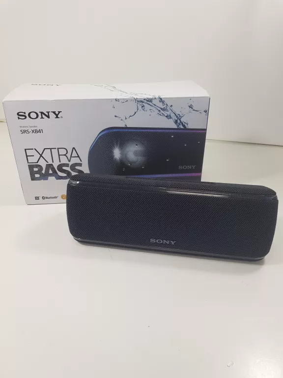 GŁOŚNIK PRZENOŚNY SONY SRS-XB41B CZARNY + PUD