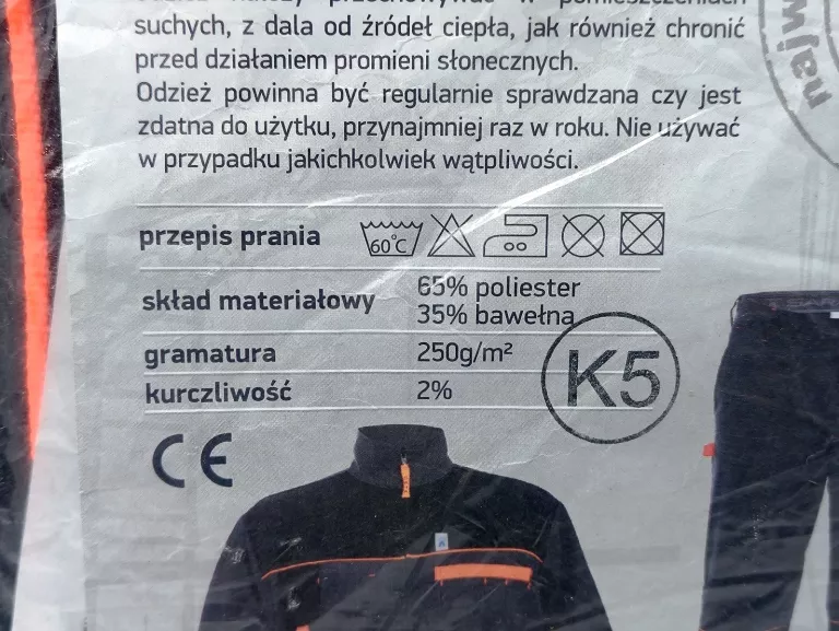 SPODNIE ROBOCZE DO PASA SARA POSEJDON 10-522 XXL