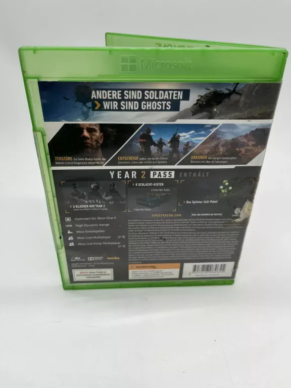GRA XBOX ONE TOM CLANCY'S GHOST RECON WILDLANDS