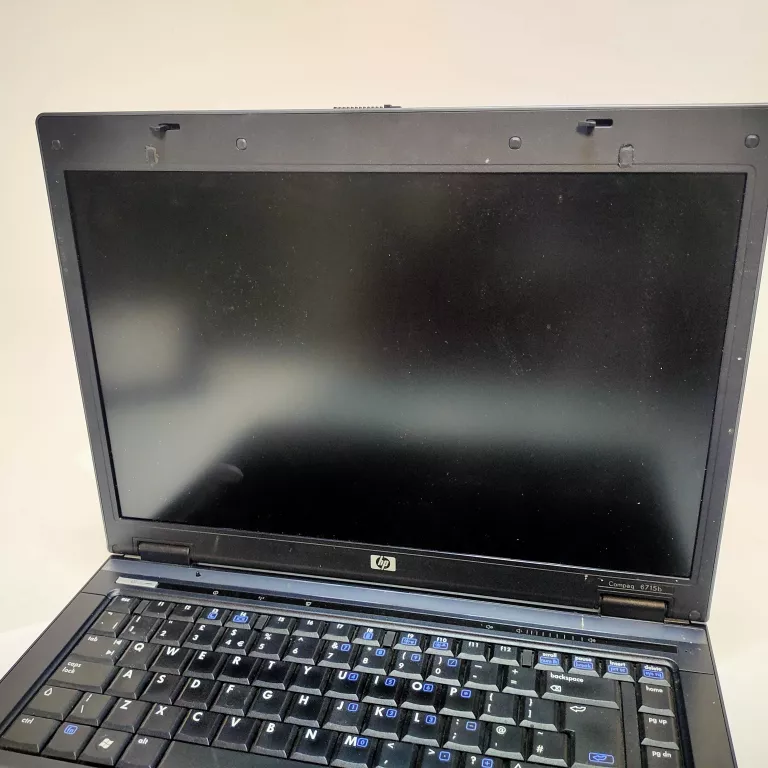 LAPTOP HP COMPAQ 6715B BRAK ZASILACZA NA CZĘŚCI