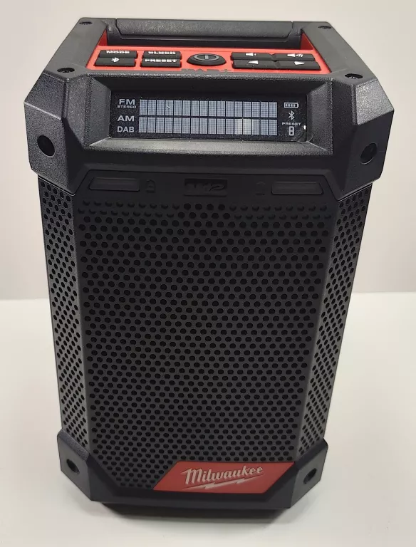JAK NOWE RADIO BUDOWLANE MILWAUKEE M12 RCDAB+-0 KOMPLET