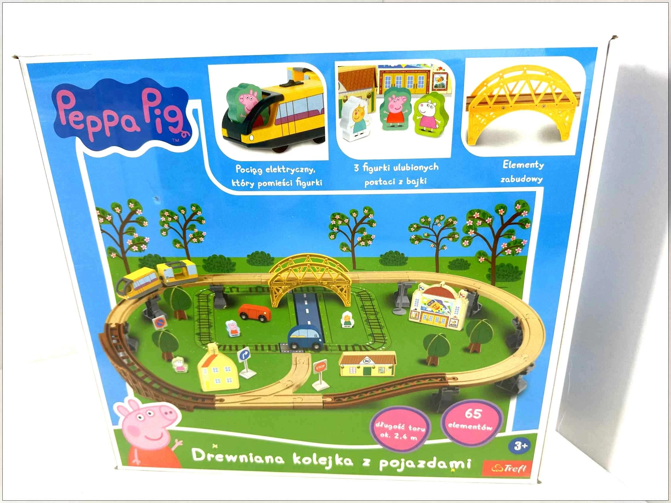 trefl-elektryczna-drewniana-kolejka-z-pojazdami-swinka-peppa-65-elementow-starowislna-16-krakow