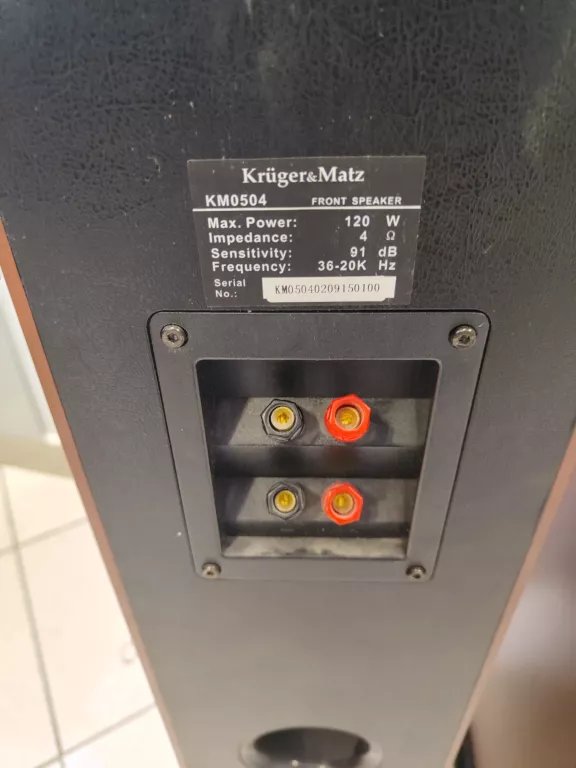 KOLUMY KRUGER MATZ KM0504+KABLE