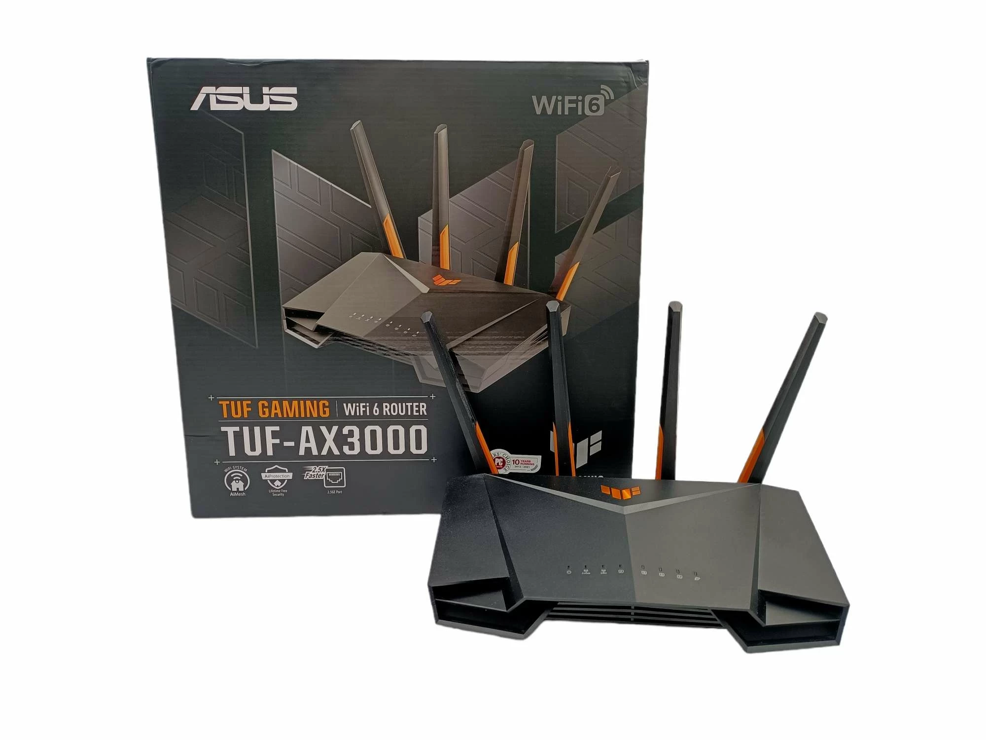 ROUTER TUF GAMING AX3000 V2 (TUFAX3000 V2) WIFI 6 2,5 GB/S AI