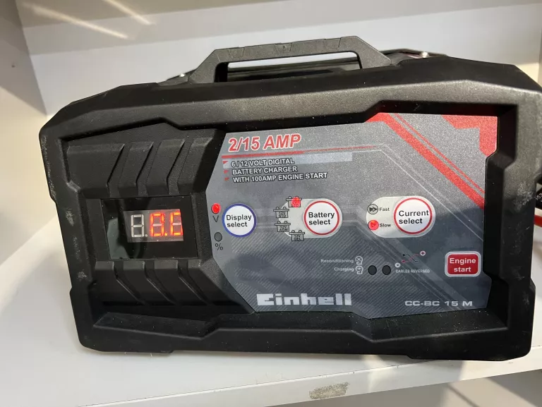 PROSTOWNIK EINHELL CC-BC 15 M 6/12V/ PUDEŁKO / EAN: 4006825614312