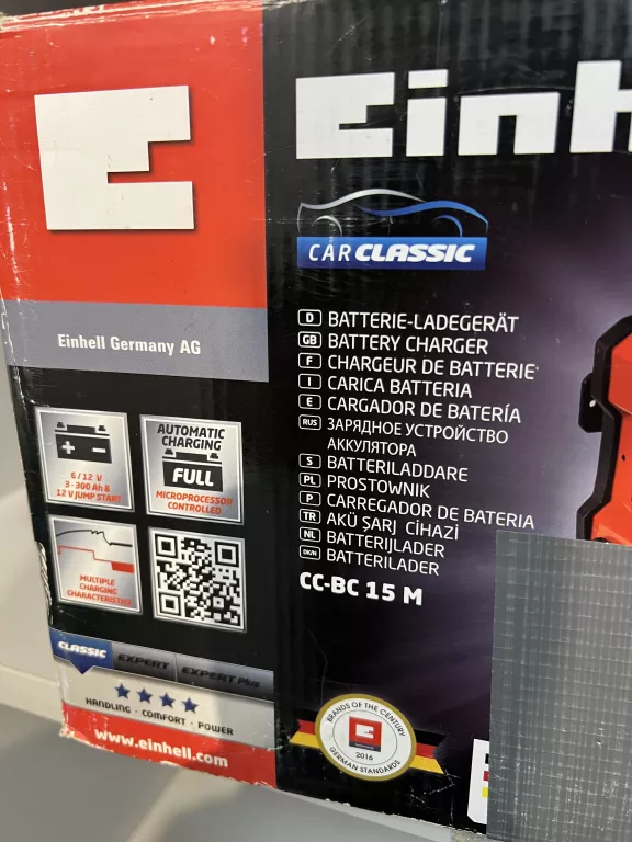 PROSTOWNIK EINHELL CC-BC 15 M 6/12V/ PUDEŁKO / EAN: 4006825614312