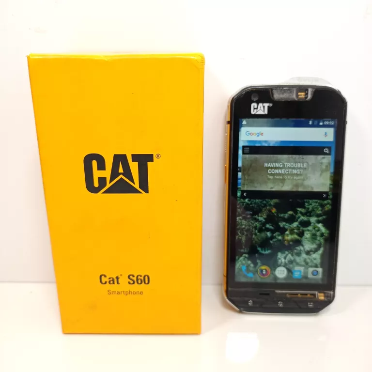TELEFON ODPORNY Z KAMERĄ TERMOWIZYJNĄ CAT S60 3/32GB LTE IP68 3800MAH