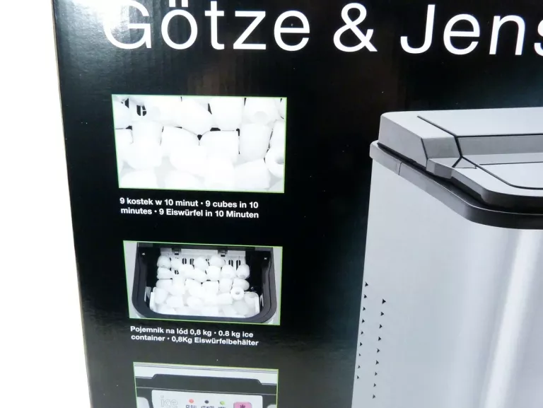 KOSTKARKA DO LODU GÖTZE & JENSEN IM701X INOX POJEMNIK 2.2 L