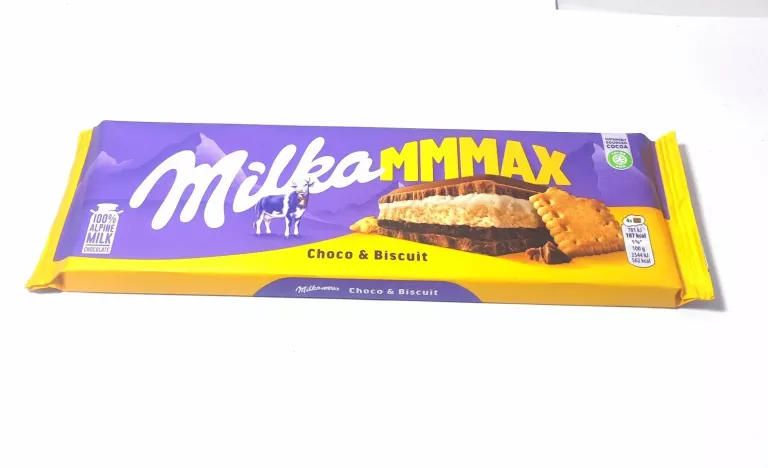 CZEKOLADA MLECZNA SCHOKO&KEKS MILKA HERBATNIK KAKAO TABLICZKA 300G