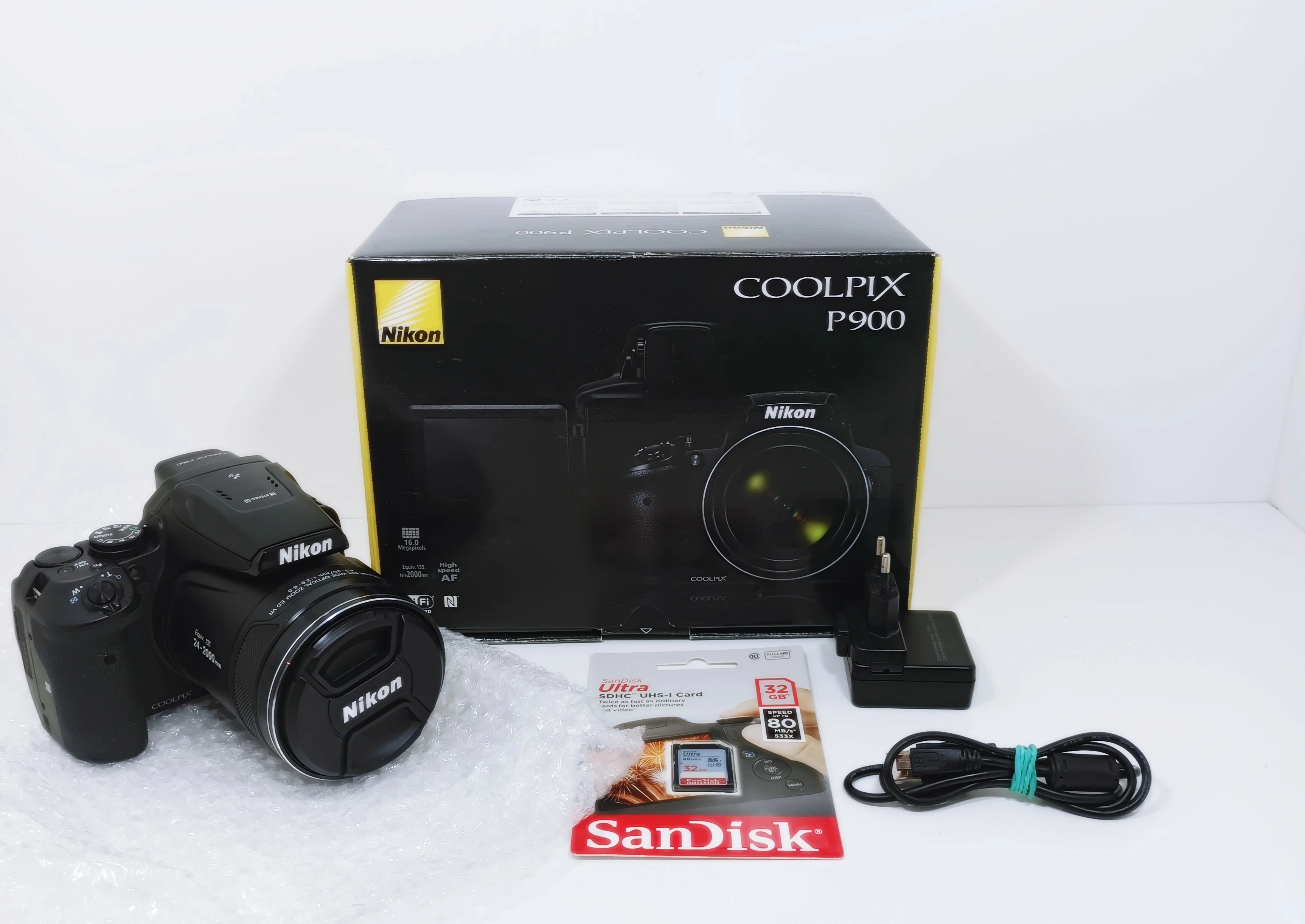 aparat-cyfrowy-nikon-coolpix-p900-komplet-stan-uzywany