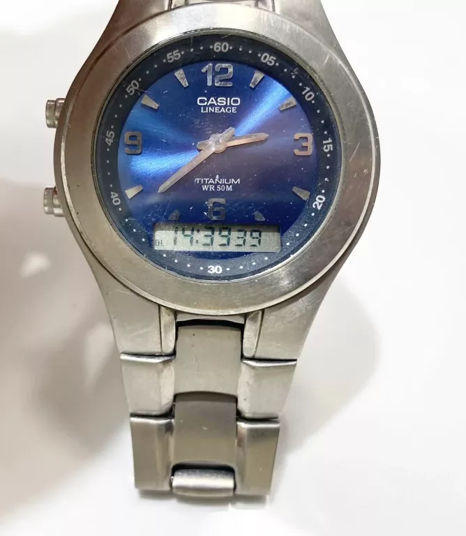 ZEGAREK CASIO LINEAGE TITANIUM