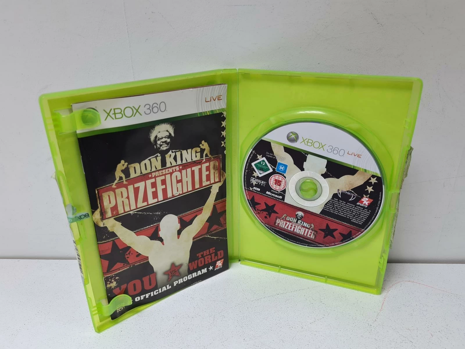 エンタメ/ホビーxbox360☆DON KING PRESENTS PRIZEFIGHTER