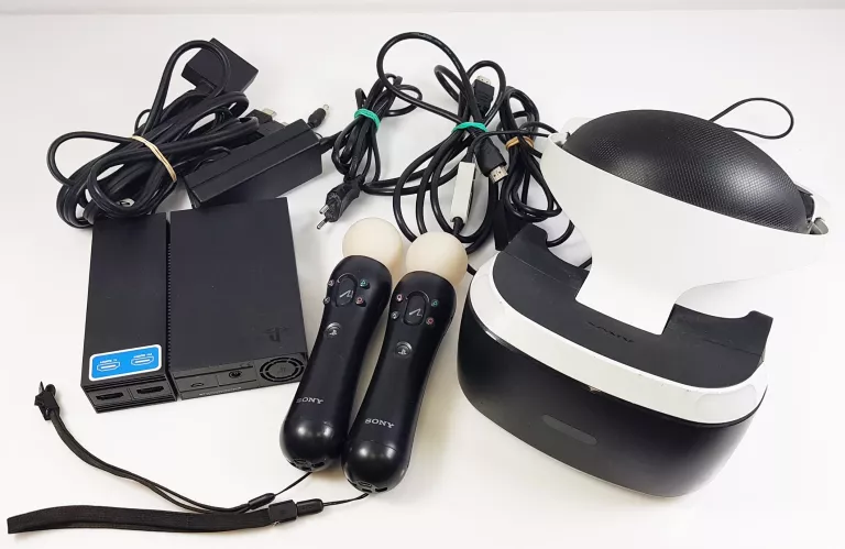 GOOGLE VR PLAYSTATION PS4 KABLE, 2 MOTION CONTROLLERY
