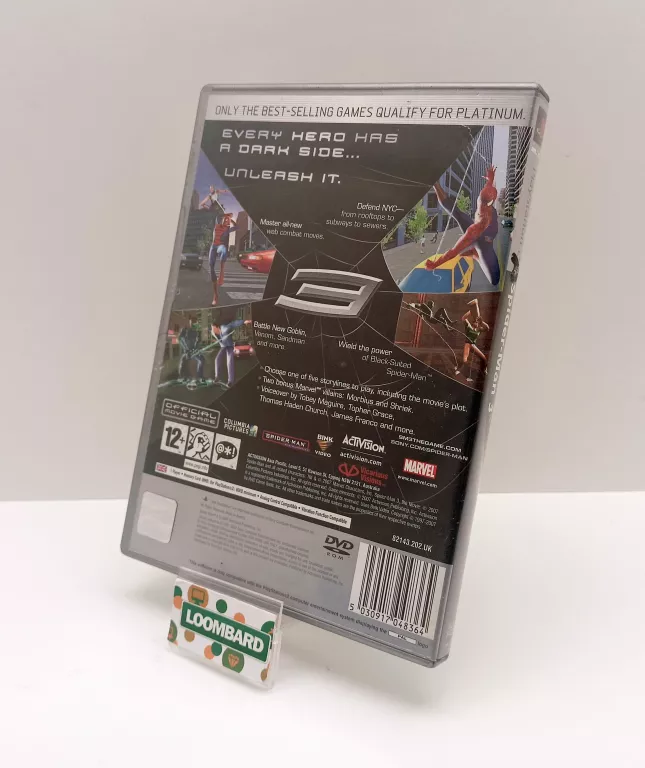 GRA PS2 SPIDERMAN 3