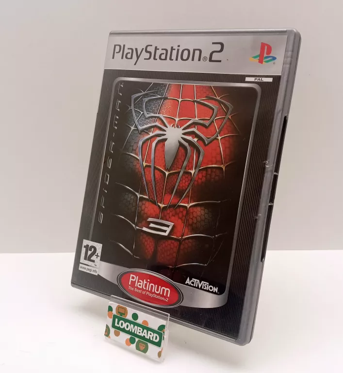 GRA PS2 SPIDERMAN 3