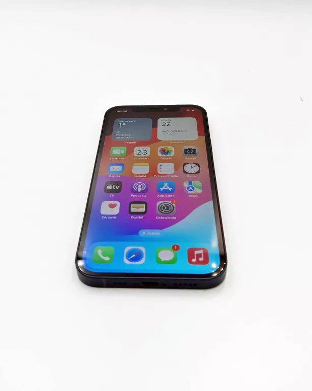 SMARTFON APPLE IPHONE 12 64GB 5G 6.1" CZARNY MGJ53PM/A KONDYCJA100%
