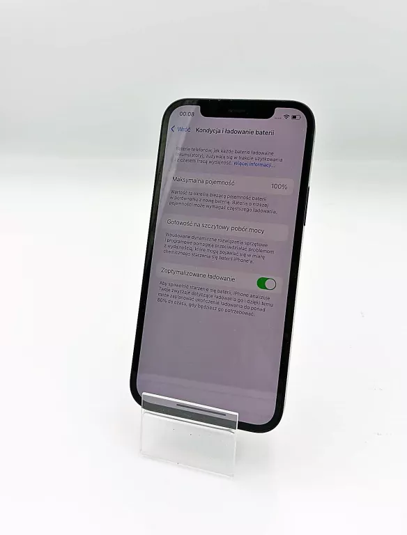 SMARTFON APPLE IPHONE 12 64GB 5G 6.1" CZARNY MGJ53PM/A KONDYCJA100%