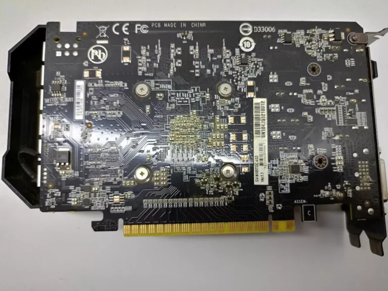 KARTA GRAFICZNA GIGABYTE GEFORCE GTX 1050TI 4GB