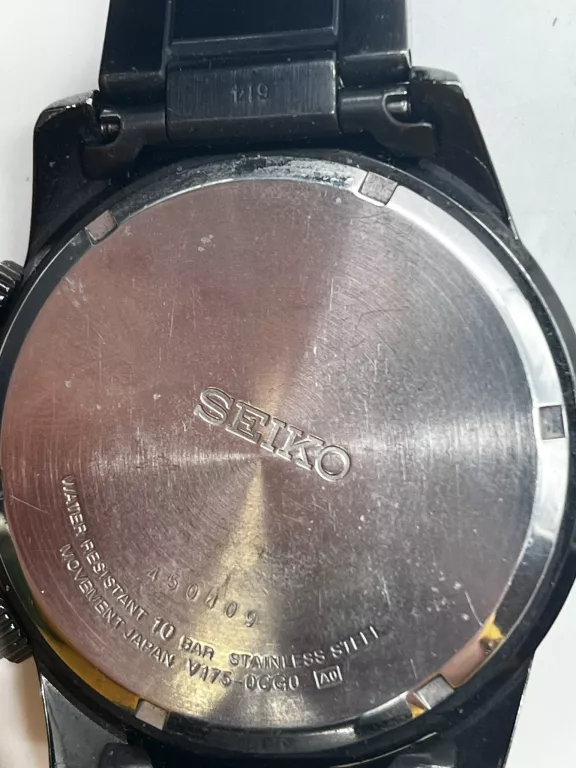 ZEGAREK SEIKO CHRONOGRAPH SOLAR V175-0CG0