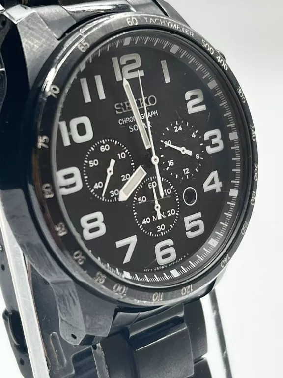 ZEGAREK SEIKO CHRONOGRAPH SOLAR V175-0CG0