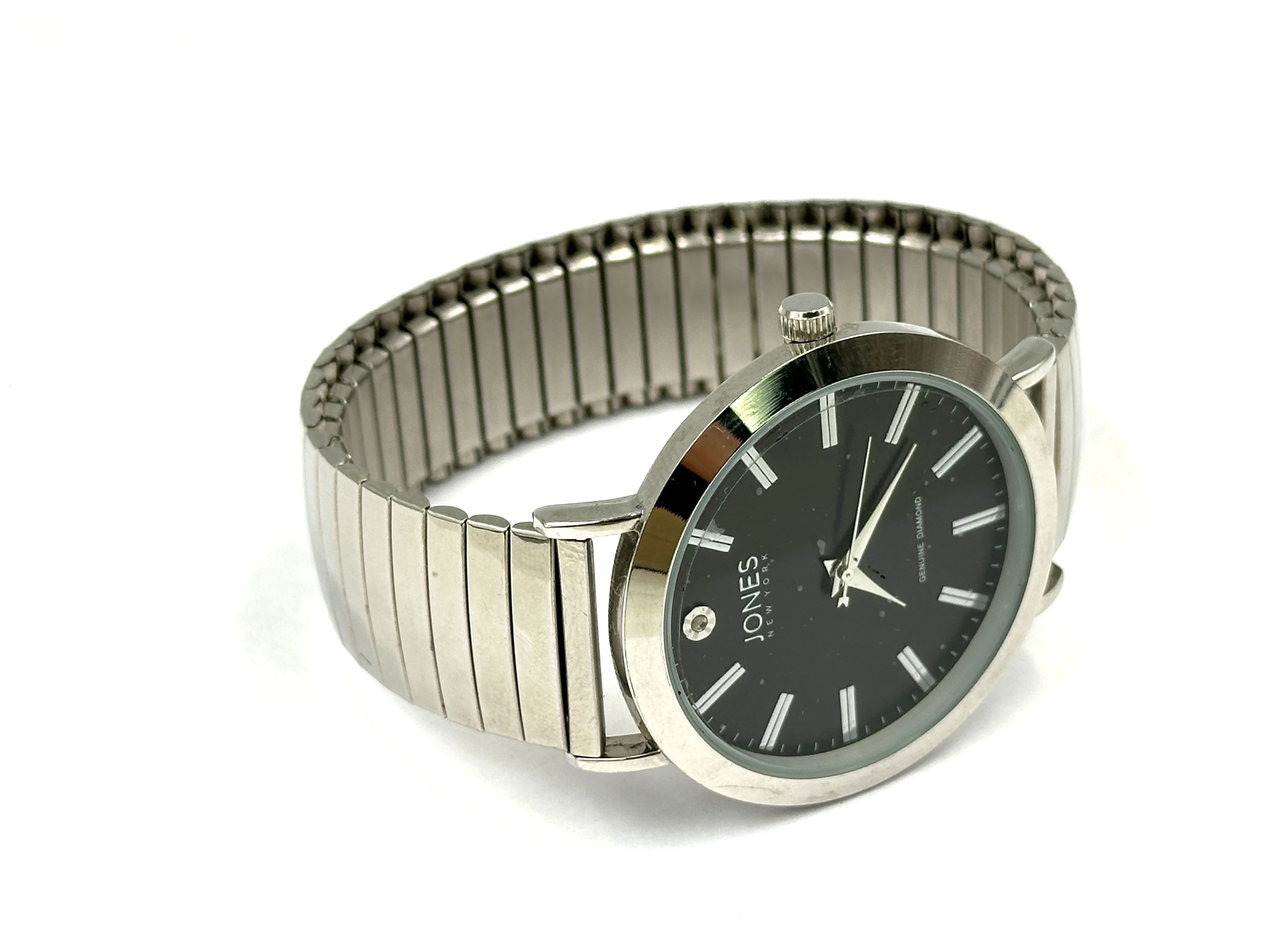 zegarek-jones-new-york-srebrny-stan-uzywany