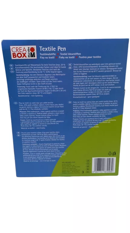 FARBY NEONOWA CREABOX 4 SZT. X 80 ML