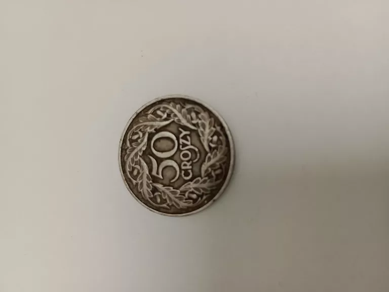 MONETA 50 GR GROSZY 1923 R