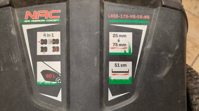 KOSIARKA SPALINOWA Z NAPĘDEM NAC LS50-575-HS / 5,75 KM / *OKAZJA*