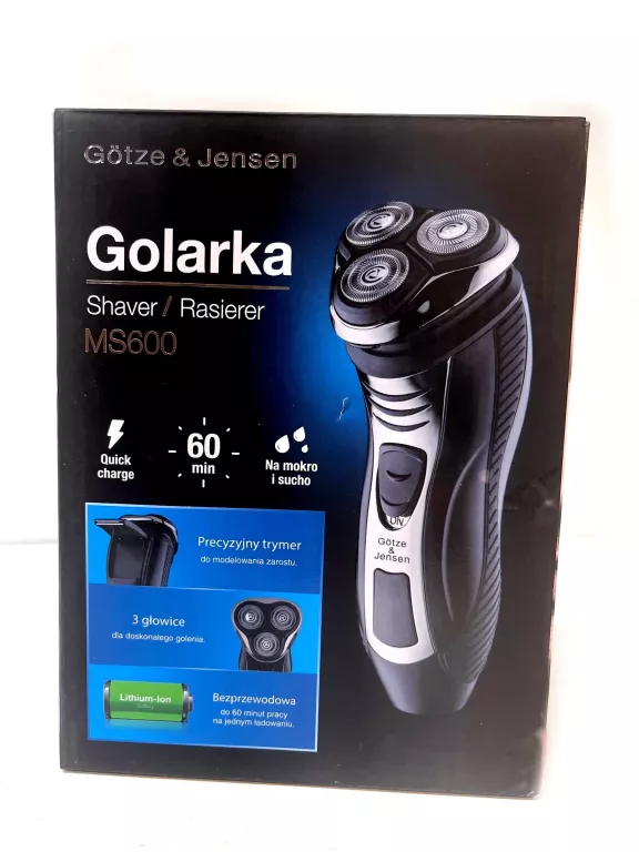 GOLARKA GÖTZE & JENSEN MS600 BEZPRZEWODOWA TRYMER