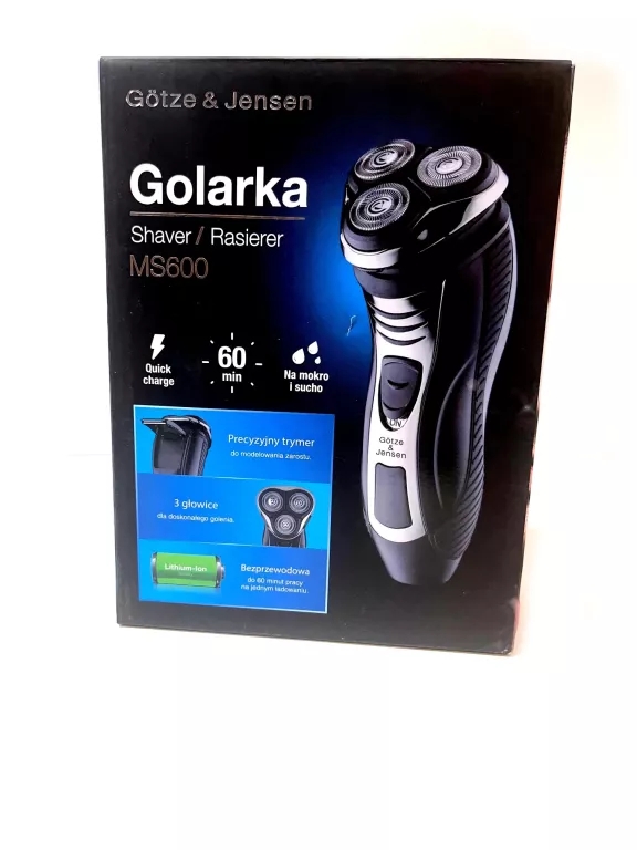 GOLARKA GÖTZE & JENSEN MS600 BEZPRZEWODOWA TRYMER