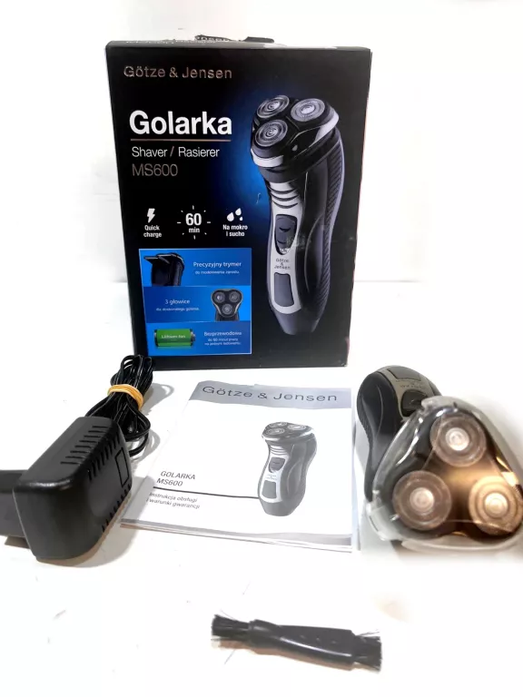 GOLARKA GÖTZE & JENSEN MS600 BEZPRZEWODOWA TRYMER