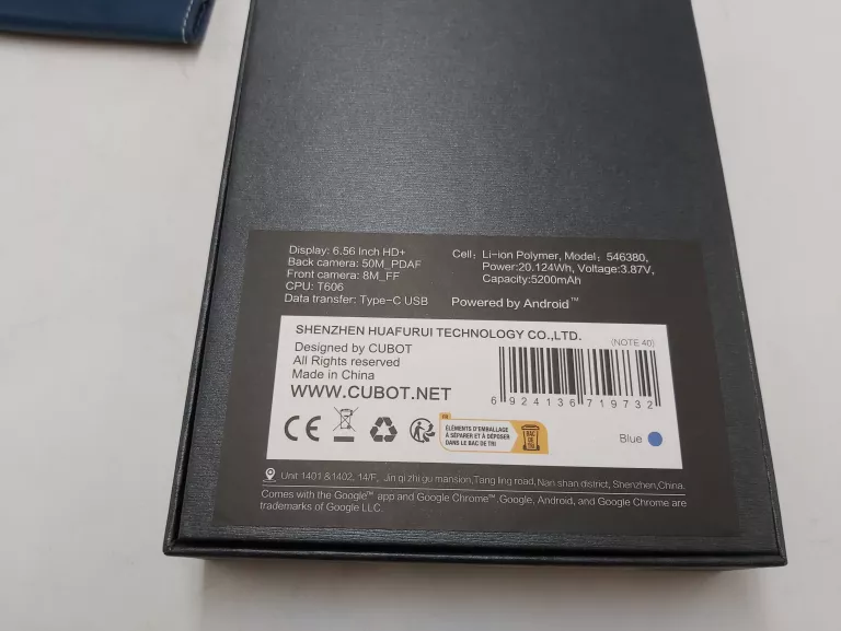 TELEFON CUBOT NOTE 40 6/256GB DUAL GWARANCJA!!!!