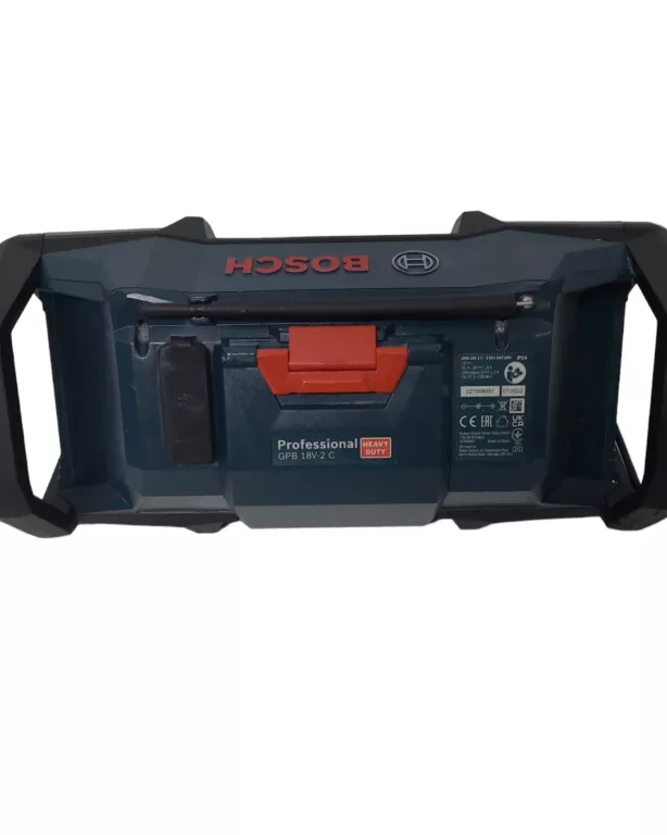 RADIO BUDOWLANE BOSCH PROFESSIONAL GPB 18V-2 C + AKU
