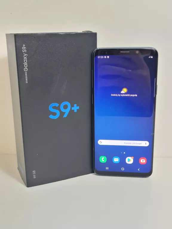 SMARTFON SAMSUNG GALAXY S9 PLUS PĘKNIĘTY WARTO