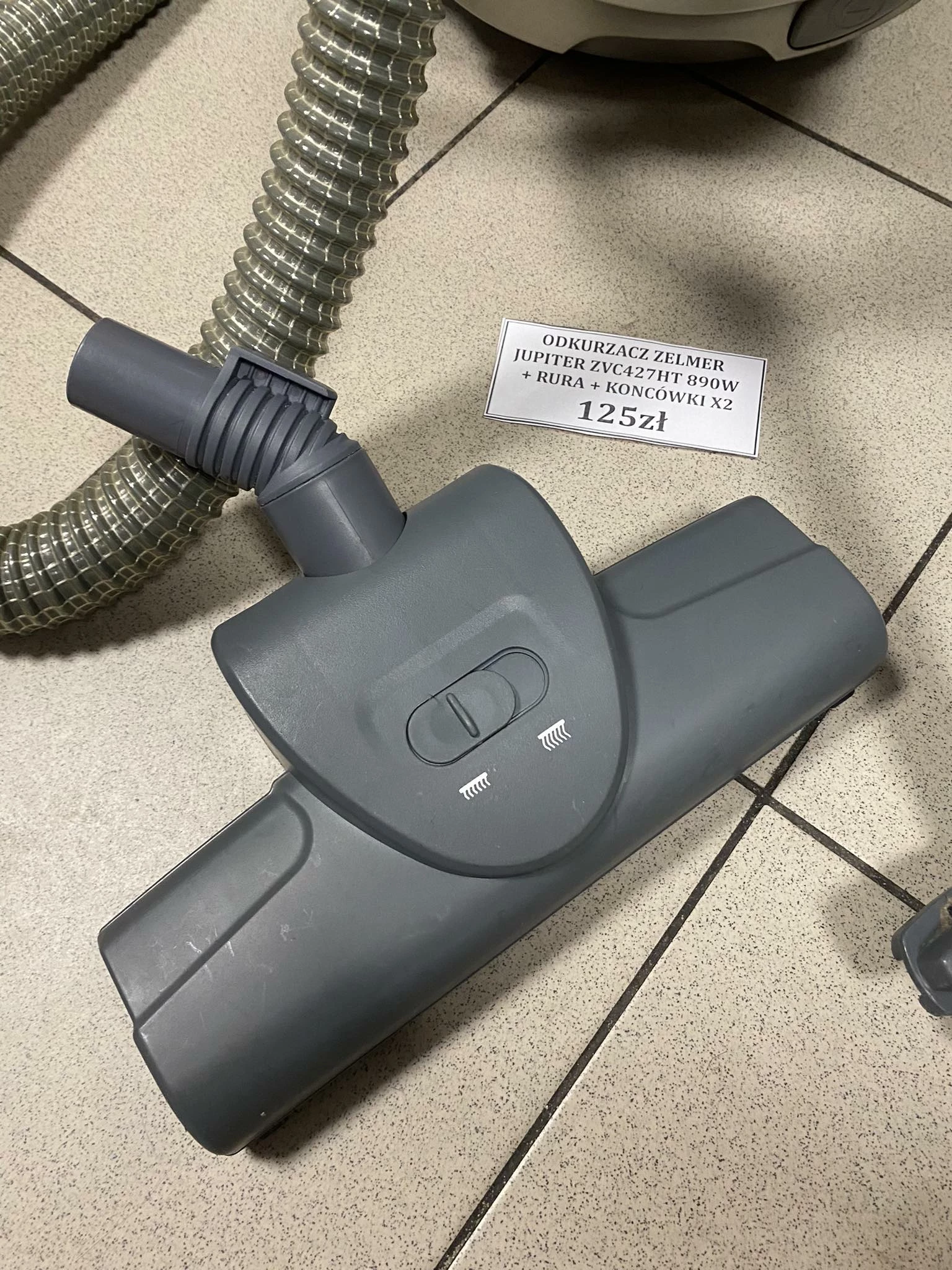 zelmer-jupiter-zvc427ht-890w-rura-koncowki-x2-stan-uzywany