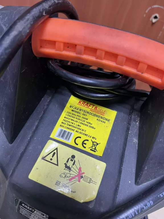KRAFT DELE KD446 MYJKA CIŚNIENIOWA 2000W