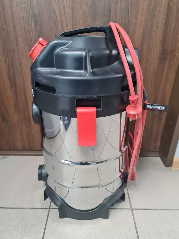 ODKURZACZ WARSZTATOWY 1500W GRAPHITE 59G607 KOMPLET IGŁA!